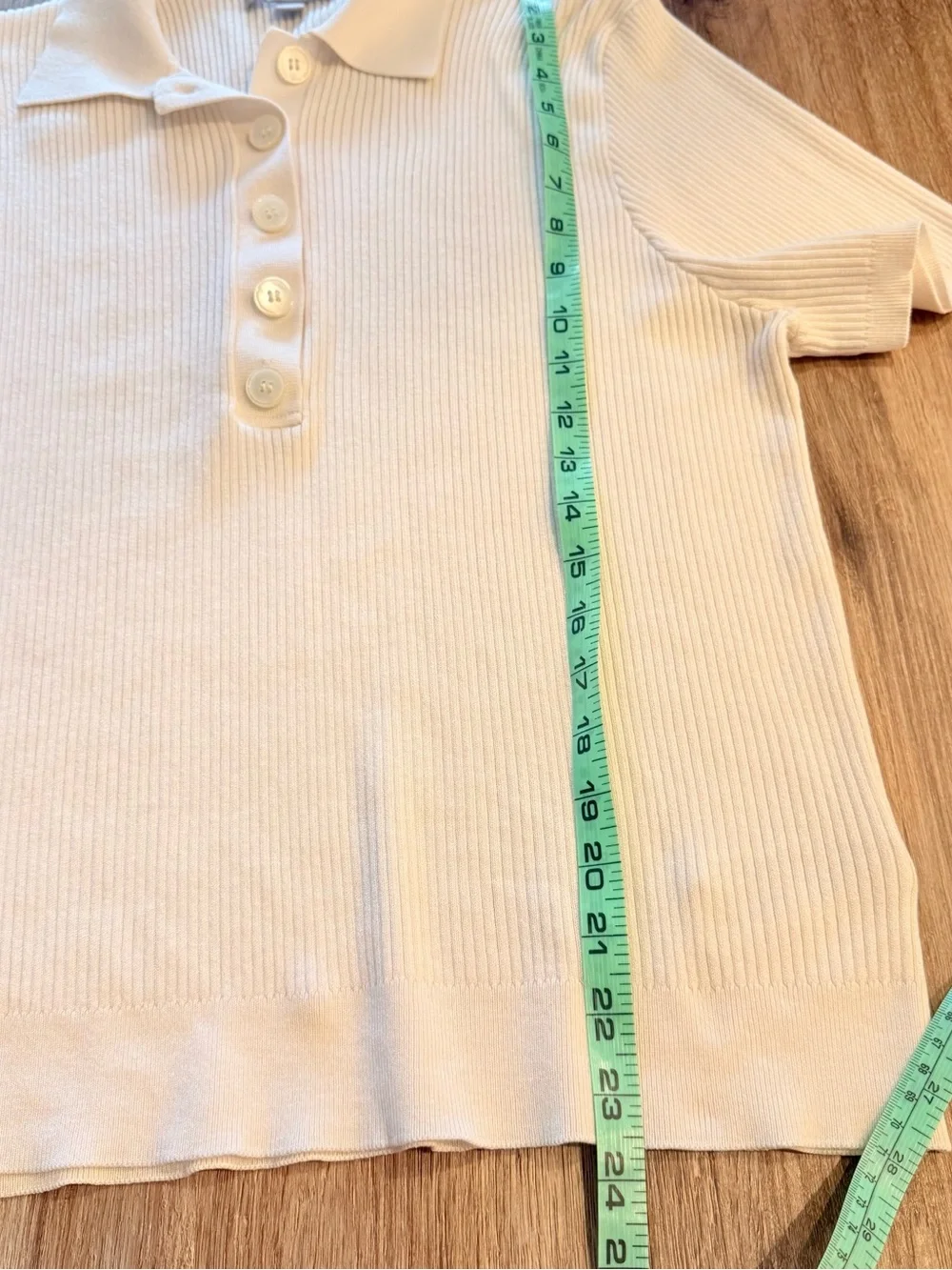 J Crew TENCEL™ lyocell-blend short-sleeve polo shirt Women’s Size 2XL XXL Preppy